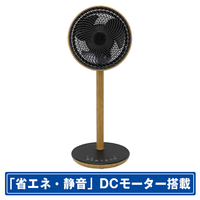 SKジャパン DCモーター搭載リビング扇風機 木目 SKJ-SY21BDC(M)