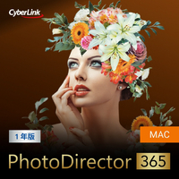 サイバーリンク PhotoDirector 365 1年版 Mac版(2024年版) ダウンロード版[Mac ダウンロード版] DLPD3651Y2024MDL