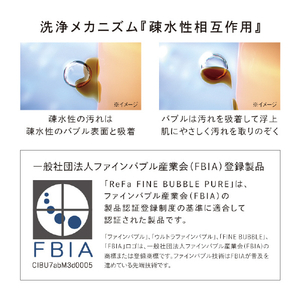 MTG ReFa FINE BUBBLE PURE(単品) ホワイト RS-AM-02B-イメージ4