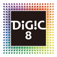 画像処理と多彩な機能を実現先進の映像エンジンDIGIC 8を搭載