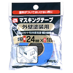 アサヒペン PCマスキングテープ 24mm×18m (外壁塗装用) AP9016073-イメージ1