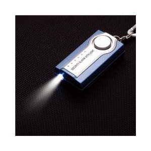 ヤザワ LEDライト付セキュリティーアラーム ブルー SE25BL-イメージ2