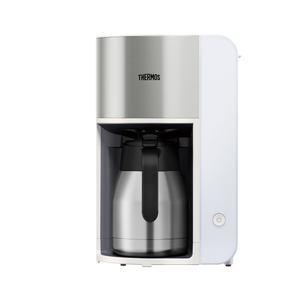サーモス 真空断熱ポットコーヒーメーカー 1．0L ホワイト ECK-1000-WH-イメージ1