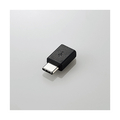 エレコム USB2．0変換アダプタ(Type-C-micro-B) ブラック MPA-MBFCMADNBK