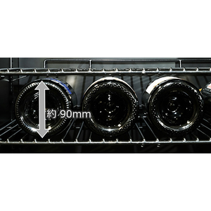さくら製作所 【右開き】ワインセラー(103本収納) ZERO CLASS Premium ブラック SB103-イメージ4