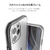 motomo iPhone 12/12 Pro用ケース INO Achrome Shield Case ホワイト MT20013I12P-イメージ4