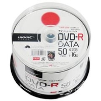 磁気研究所 データ用DVD-R 4．7GB 1-16倍速対応 インクジェットプリンタ対応 50枚入り HI DISC TYシリーズ TYDR47JNP50SP