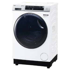 AQUA 【左開き】10．0kgドラム式洗濯乾燥機 まっ直ぐドラム 2.0 ホワイト AQW-D10P-L(W)-イメージ3
