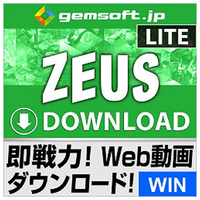 gemsoft ZEUS DOWNLOAD LITE ダウンロードの即戦力 [Win ダウンロード版] DLZEUSDLLITEﾉｿｸｾﾝﾘﾖｸDL