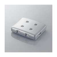 エレコム USB2．0対応切替器 USS2-W4