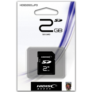 HI DISC SDカード Speedy(2GB) HDSD2GCLJP3-イメージ1