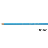 三菱鉛筆 色鉛筆 K880 単色 みずいろ 12本 みずいろ1ダース(12本) F937797-K880.8
