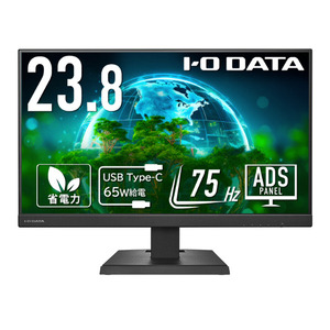 I・Oデータ 23．8型ワイド液晶ディスプレイ ブラック LCD-C241DB-イメージ1