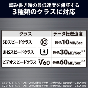 エレコム UHS-II SDXCメモリカード(256GB) ブラック MF-FS256GU23V6R-イメージ4