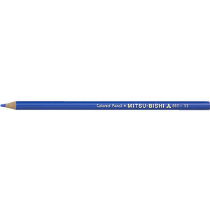 三菱鉛筆 色鉛筆 K880 単色 あお 1本 あお1本 F937800-K880.33-イメージ1