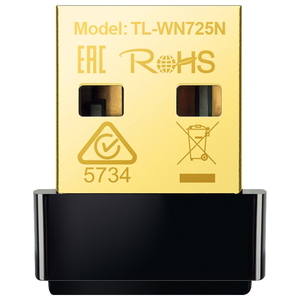 TP-Link 無線LAN子機 11n/g/b 150Mbps USB 2．0 ナノサイズ TLWN725NJP-イメージ1