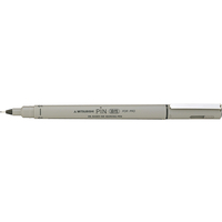 三菱鉛筆 ピン 油性ペン 極細 0.49mm 黒 1本 F861352-PIN01A.24