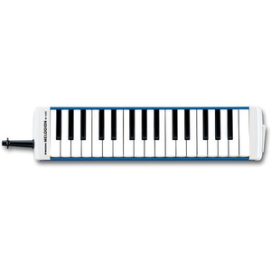 鈴木楽器 メロディオン 32鍵 鍵盤ハーモニカ ブルー M-32C FCN5687-033-047-イメージ3