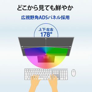 I・Oデータ 21．5型ワイド液晶ディスプレイ ブラック LCD-A221DB-イメージ9