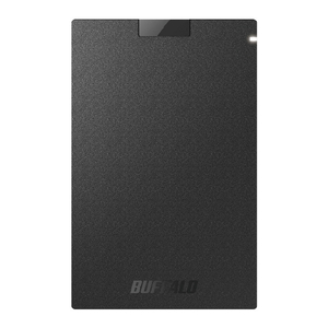 バッファロー USB3．2(Gen1) ポータブルSSD TypeA(1TB) ブラック SSD-PG1.0U3-BC-イメージ1