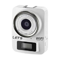 レッツコーポレーション 超ミニカメラ ホワイト LMC4KW