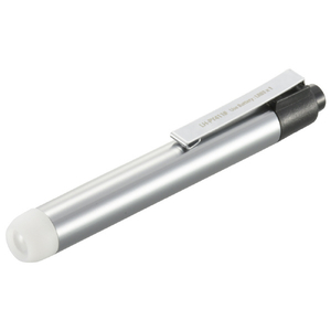オーム電機 LEDペンライト 10ルーメン 白色 シルバー LH-PY411-S2-イメージ1