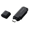 エレコム USB Type-Cメモリリーダライタ(スティックタイプ) ブラック MR3C-D011BK