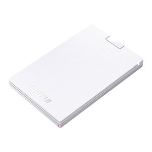 バッファロー USB3．2(Gen1) ポータブルSSD TypeA(500GB) ホワイト SSD-PG500U3-WC-イメージ2