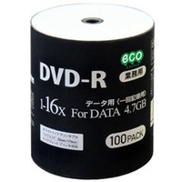 磁気研究所 データ用DVD-R4．7GB 1-16倍速対応 インクジェットプリンタ対応 100枚入り HI DISC DR47JNP100BULK