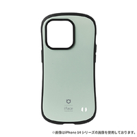 Hamee iPhone 15 Pro用ハイブリッドケース iFace First Class KUSUMI くすみグリーン 41-960325