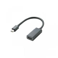 エレコム Mini DisplayPort-HDMI変換アダプタ ブラック AD-MDPHDMIBK