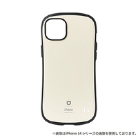 Hamee iPhone 15 Plus用ハイブリッドケース iFace First Class KUSUMI くすみホワイト 41-960356