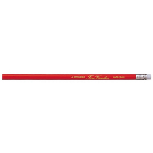 三菱鉛筆 消せる赤鉛筆 赤 1本 F971839-K2451-イメージ1
