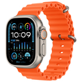 Apple Apple Watch Ultra 2(GPS + Cellularモデル)- 49mm チタニウムケースとオレンジオーシャンバンド MREH3J/A