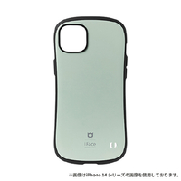 Hamee iPhone 15 Plus用ハイブリッドケース iFace First Class KUSUMI くすみグリーン 41-960387