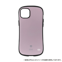 Hamee iPhone 15 Plus用ハイブリッドケース iFace First Class KUSUMI くすみパープル 41-960394