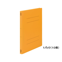 キングジム フラットファイル クイックイン〈PP〉GX A4タテ オレンジ 10冊 1パック(10冊) F935473-4432GXｵﾚ