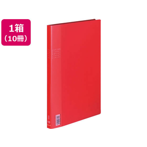 コクヨ レターファイルEX A4タテ とじ厚12mm 赤 10冊 FCC0838-ﾌ-510R-イメージ1
