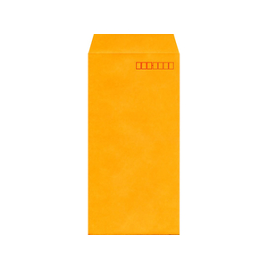 イムラ封筒 長3カラークラフト封筒オレンジ 100枚 1パック(100枚) F803812-N3S-404-イメージ1