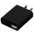 インプリンク AC充電器 USBポート1口タイプ ブラック IACU-80KN-イメージ2