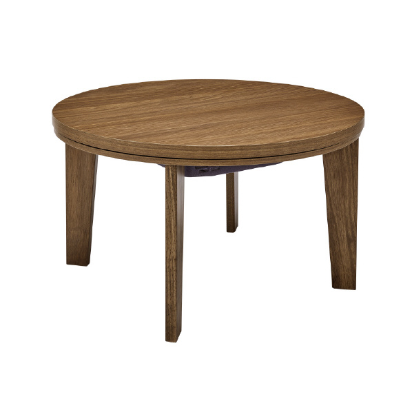 YUASA リビングコタツ(67×67cm) ブラウン ニコロR67E(BR)