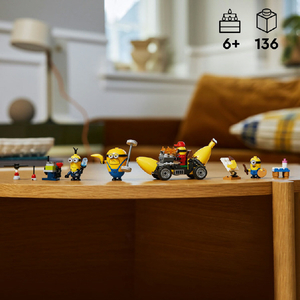 レゴジャパン LEGO ミニオンズ 75580 ミニオンとバナナカー 75580ﾐﾆｵﾝﾄﾊﾞﾅﾅｶ--イメージ6
