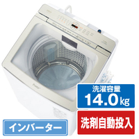 AQUA 14．0kg全自動洗濯機 Prette(プレッテ) ホワイト AQW-VX14P(W)