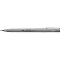 三菱鉛筆 ピン 油性ペン 極細 0.64mm 黒 1本 F868012-PIN03A.24