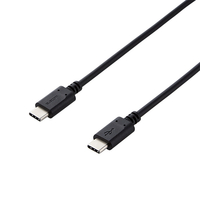 エレコム USB2．0ケーブル(C-C、PD対応) 0．5m ブラック MPA-CC05PNBK