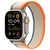Apple Apple Watch Ultra 2(GPS + Cellularモデル)- 49mm チタニウムケースとオレンジ/ベージュトレイルループ-M/L MRF23J/A-イメージ1