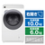シャープ 【右開き】10．0kgドラム式洗濯乾燥機 クリスタルホワイト ESK10BWR-イメージ1
