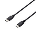 エレコム USB2．0ケーブル(C-C、PD対応) 1．0m ブラック MPA-CC10PNBK