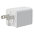 ニトリ USB電源アダプター 2口 ホワイト USBﾃﾞﾝｹﾞﾝｱﾀﾞﾌﾟﾀ-MSA033U-1-イメージ4