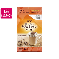 UCC おいしいカフェインレスコーヒー ドリップコーヒー 8P 12パック FCT9235